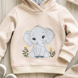 Stickdatei Elefant 3 Größen