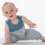 LILLI&BO und BOBBY Baby Latzhose Schnittmuster Ebook pdf Schnittmuster PDF Ebook download Patternforkids 