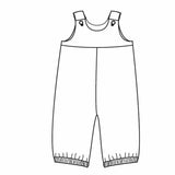 LILLI&BO und BOBBY Baby Latzhose Schnittmuster Ebook pdf Schnittmuster PDF Ebook download Patternforkids 