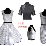 Lilly Rose Petticoatkleid, Etuikleid, Bolero-Jacke – A4/A0-Schnittmuster & Bildnähanleitung, Gr. 34–56 PDF Datei/E-Book