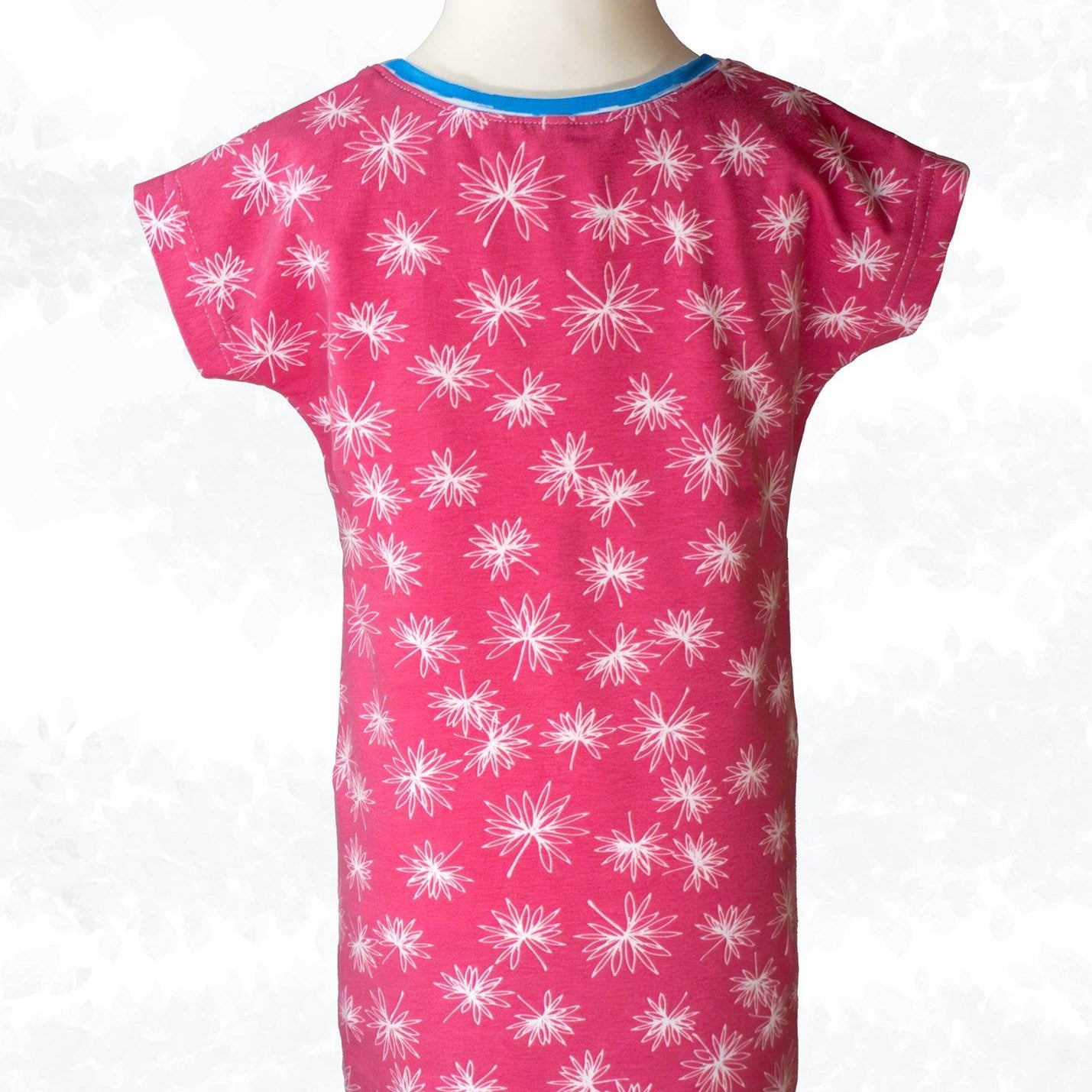 Schnittmuster Lilly Kids – Shirt & Kleid mit angeschnittenen Ärmeln Gr. 92-164 - Sewando