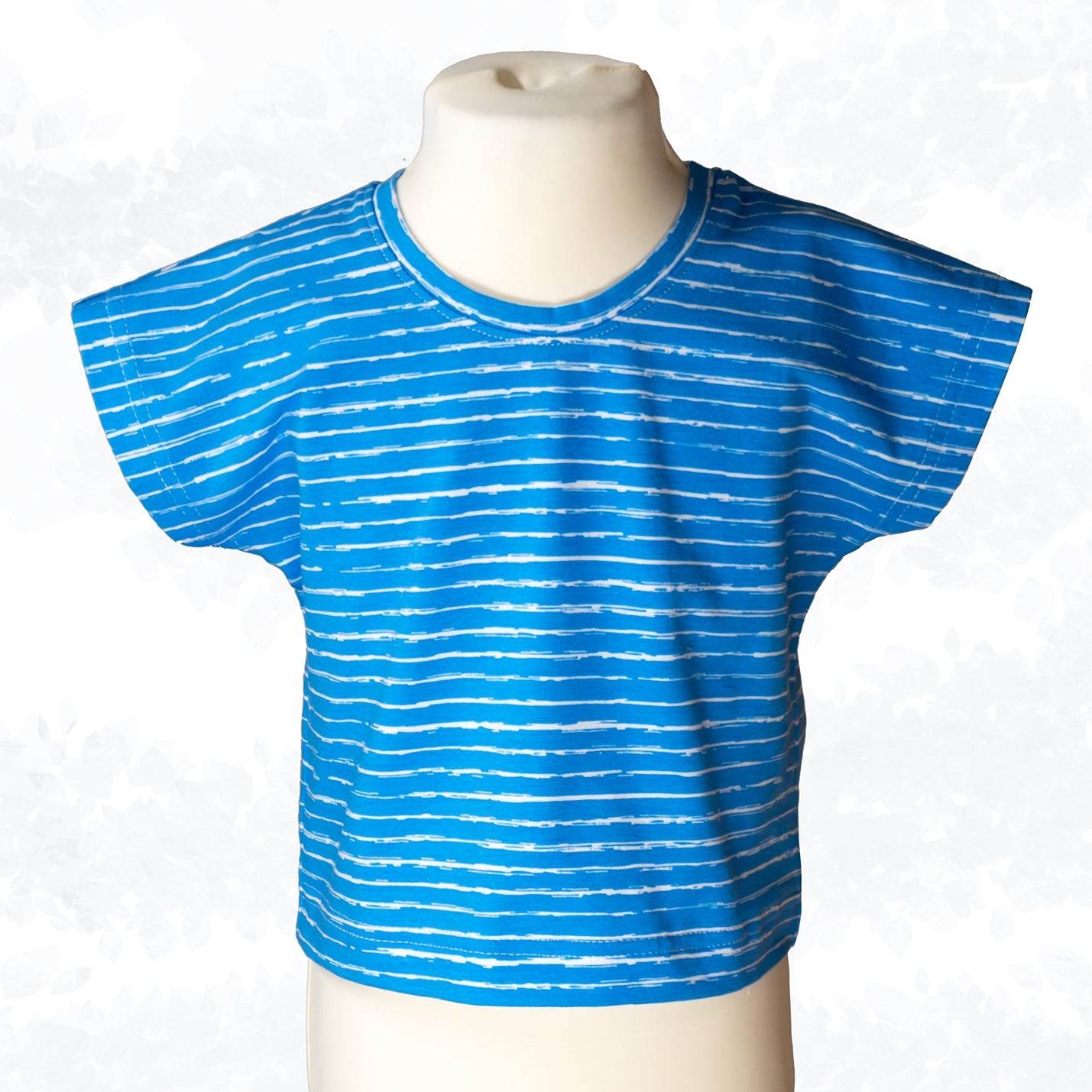 Schnittmuster Lilly Kids – Shirt & Kleid mit angeschnittenen Ärmeln Gr. 92-164 - Sewando