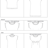 Lilly Kids – Shirt & Kleid mit angeschnittenen Ärmeln Gr. 92-164 - Sewando