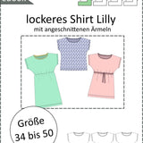 Lilly – Lockeres Shirt & Kleid mit 3 Längen Gr. 34-50 / BU 80-116 - Sewando