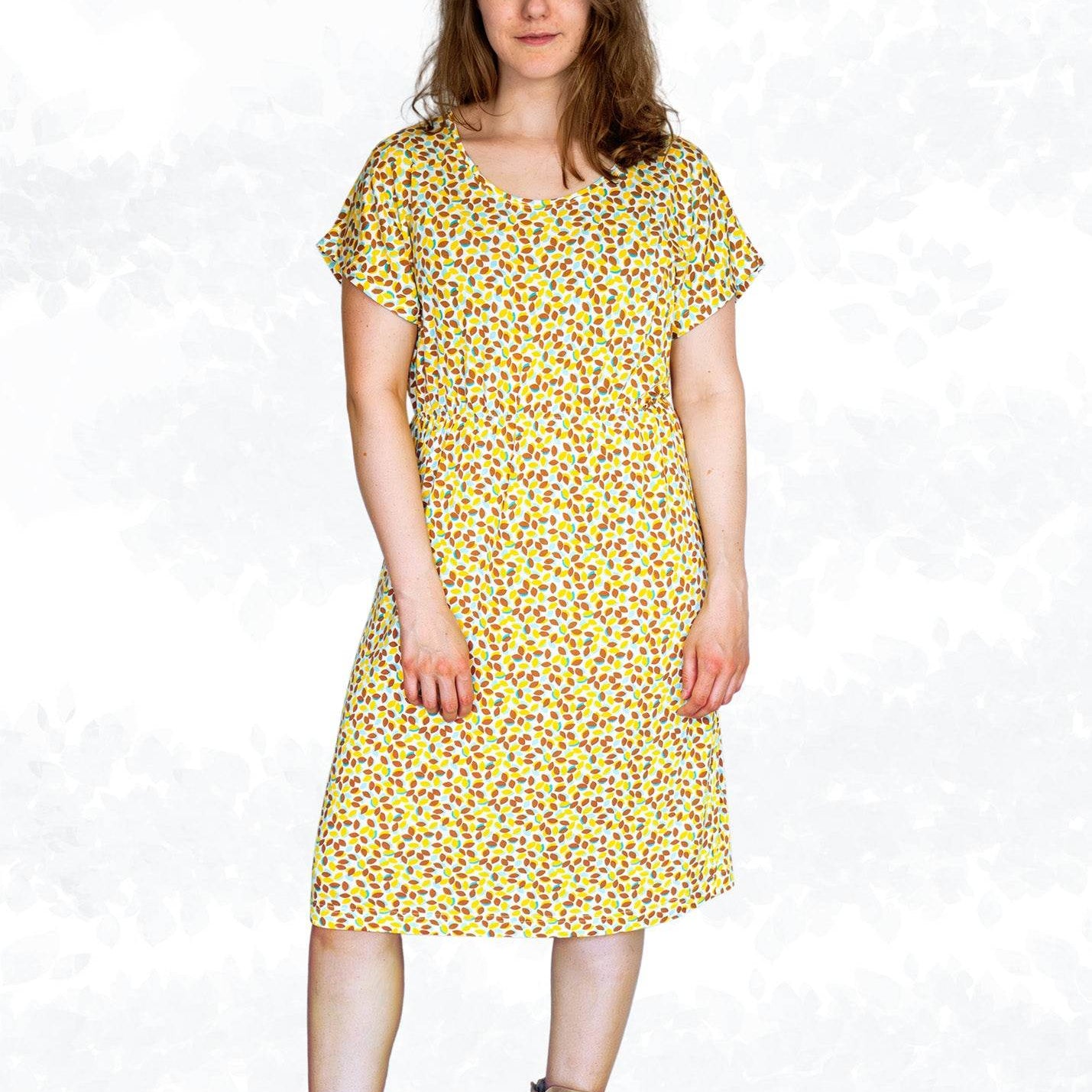 Schnittmuster Lilly – Lockeres Shirt & Kleid mit 3 Längen Gr. 34-50 / BU 80-116 - Sewando