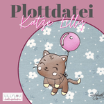 Plotterdatei - Katze Lilly - Sewando