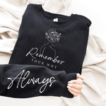 Plotterdatei Remember your why Always | Ärmeldesign SVG PNG - Sewando