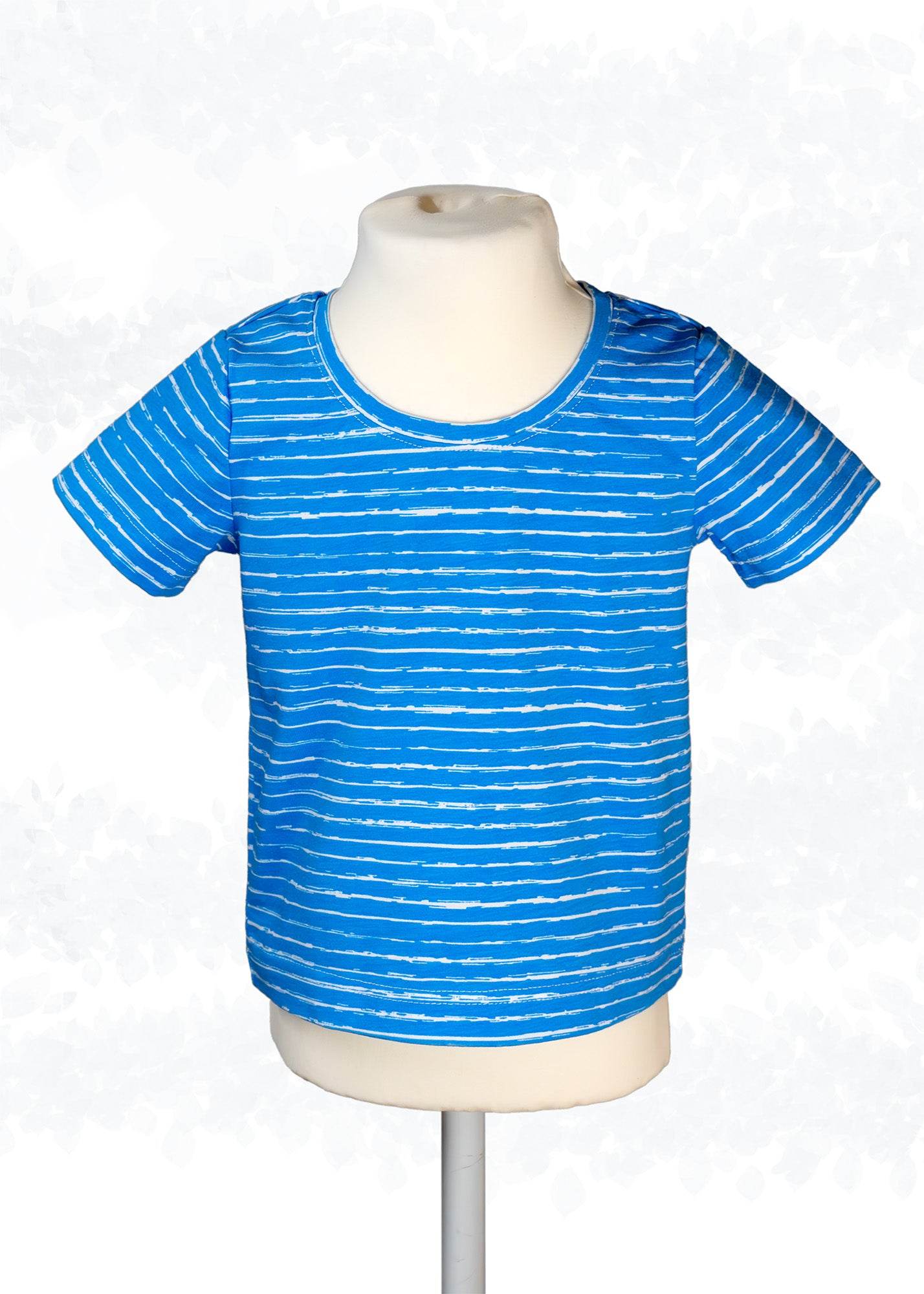 Schnittmuster Lio – Basicshirt für Jungen & Mädchen aus Jersey Gr. 86-158 - Sewando