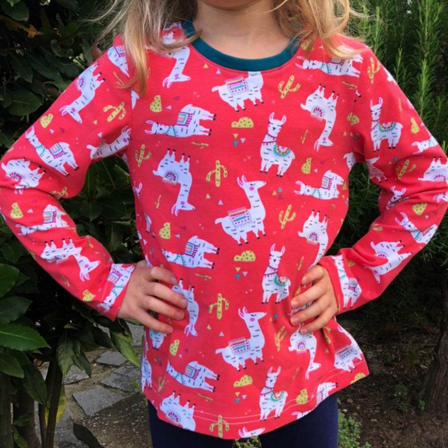 Schnittmuster Lio – Basicshirt für Jungen & Mädchen aus Jersey Gr. 86-158 - Sewando