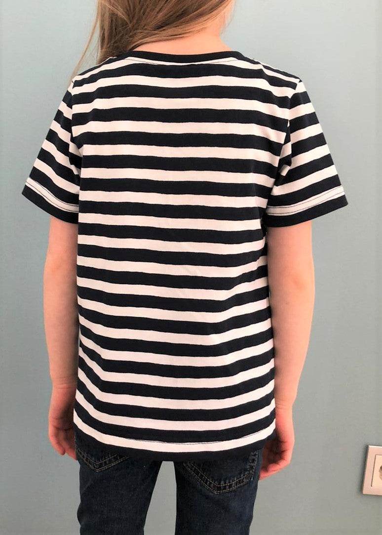 Schnittmuster Lio – Basicshirt für Jungen & Mädchen aus Jersey Gr. 86-158 - Sewando