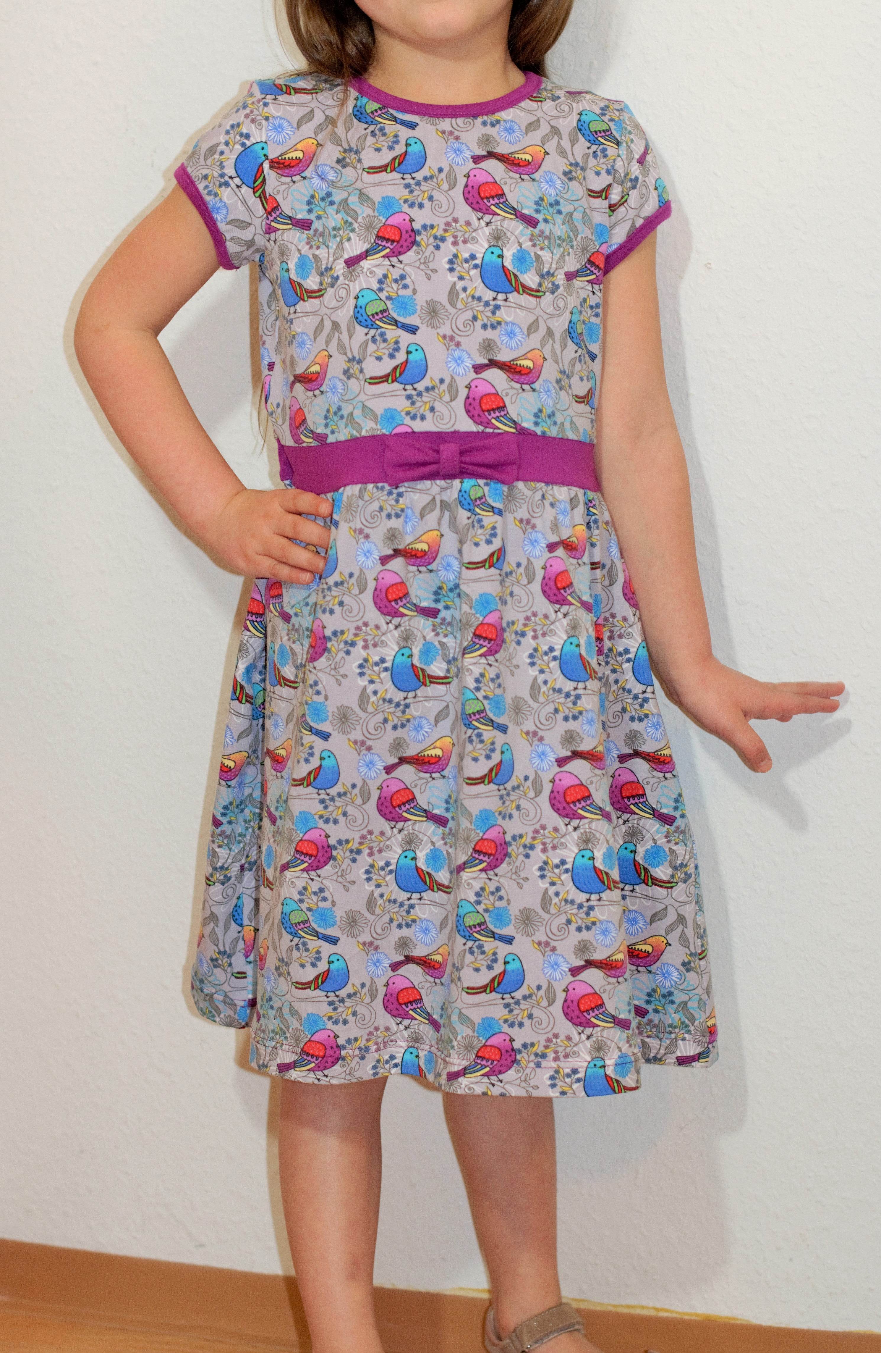 Schnittmuster JERSEYKLEID LISA Gr. 86-140 - Sewando