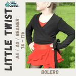 Schnittmuster *Little Twist Bolero* Gr. 74-176 - Sewando