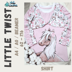 Schnittmuster *Little Twist Shirt* #LA-Shirt Gr. 62-176 - Sewando