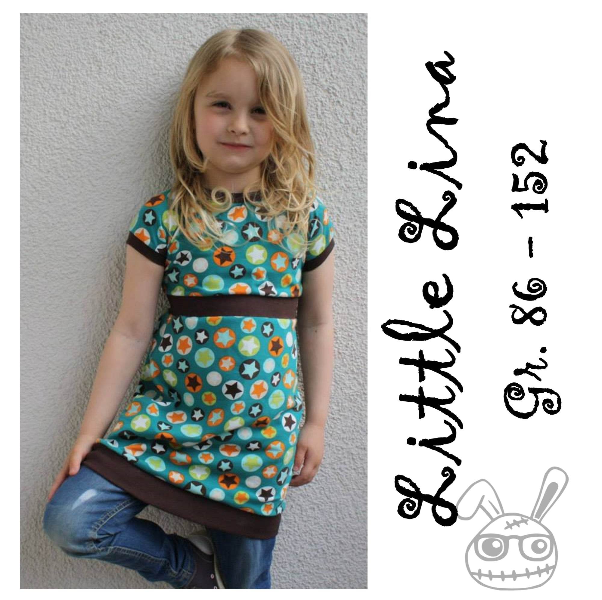 Schnittmuster Little Lina Kleid Kinder Gr. 86-152 - Sewando
