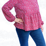Schnittmuster Marie – Boho Bluse & Kleid mit Saumrüsche Gr. 34-50 / BU 80-116 - Sewando