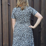 Lola - anfängerfreundliches Jerseykleid mit 4 Ärmellängen - 34-50, A4+A0