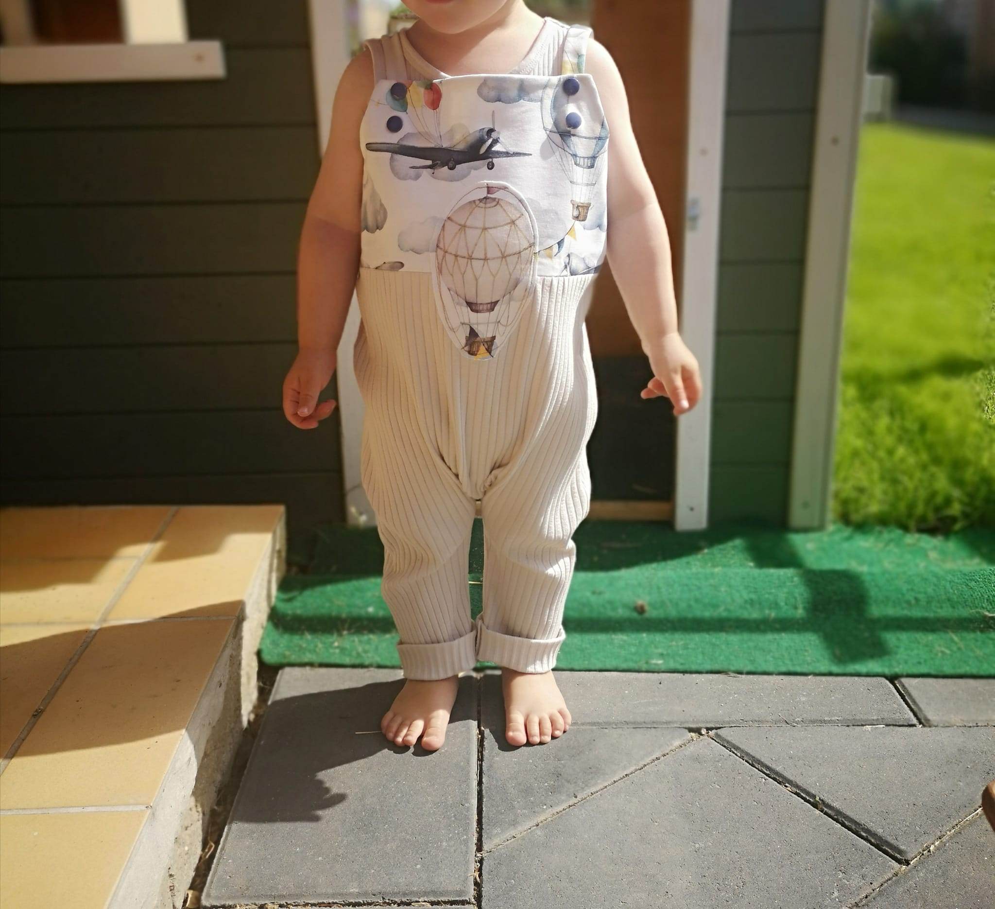 Schnittmuster Romper Solskin Gr. 56-140 - Sewando