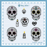 Plotter- und Laserdatei Los Muertos