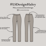 Hose Loungewear - Haley - Schnittmuster - Gr. 32-48 - Sewando