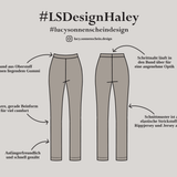 Hose Loungewear - Haley - Schnittmuster - Gr. 32-48 - Sewando