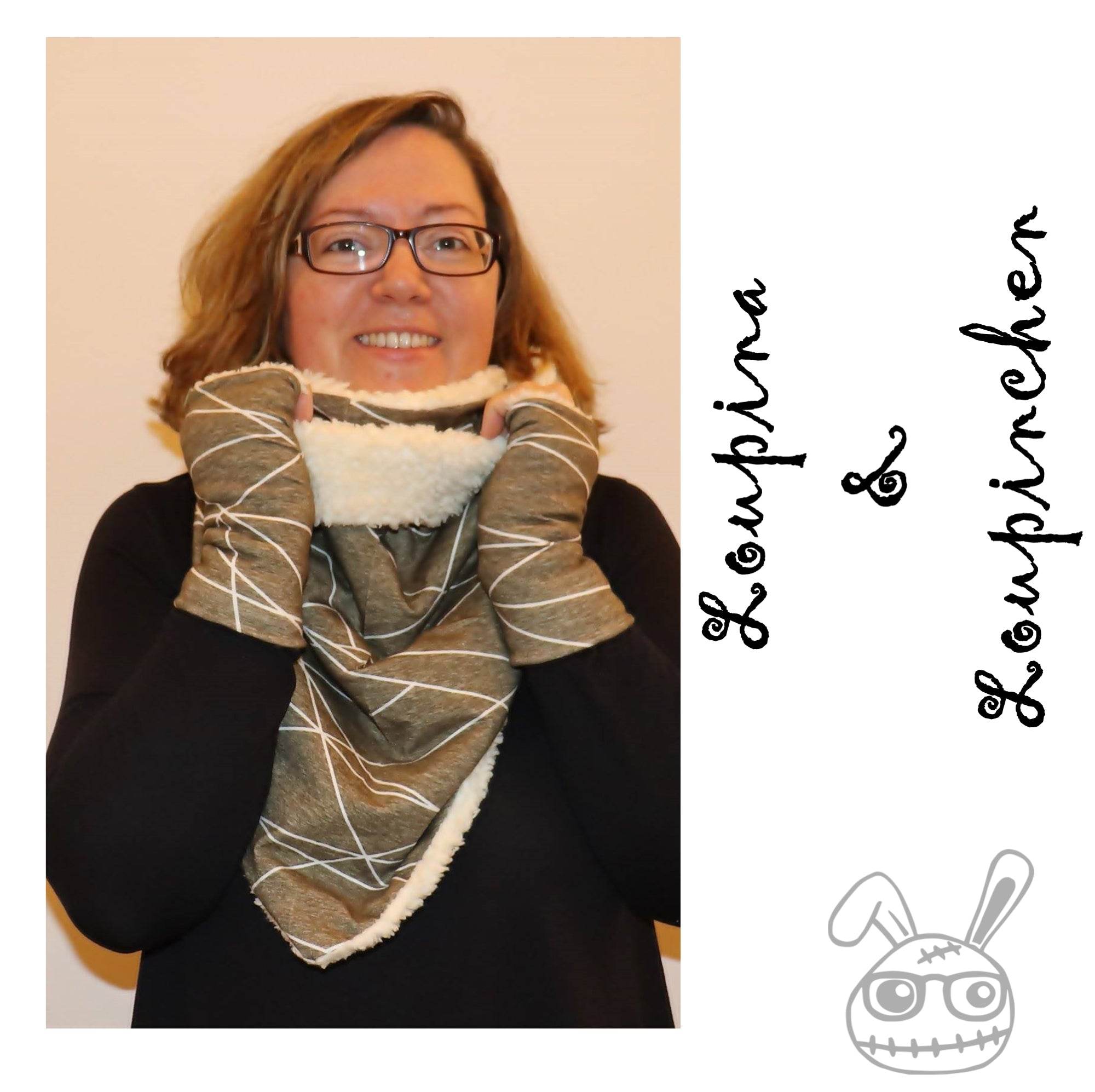 Schnittmuster Loupina& Loupinchen Looptuch - Sewando