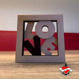 Love Block* Plotter-, Laser-, 3D-Druckdatei