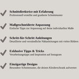 Enger Rock für elastische Stoffe - Cody -  Schnittmuster - Gr. 32-48