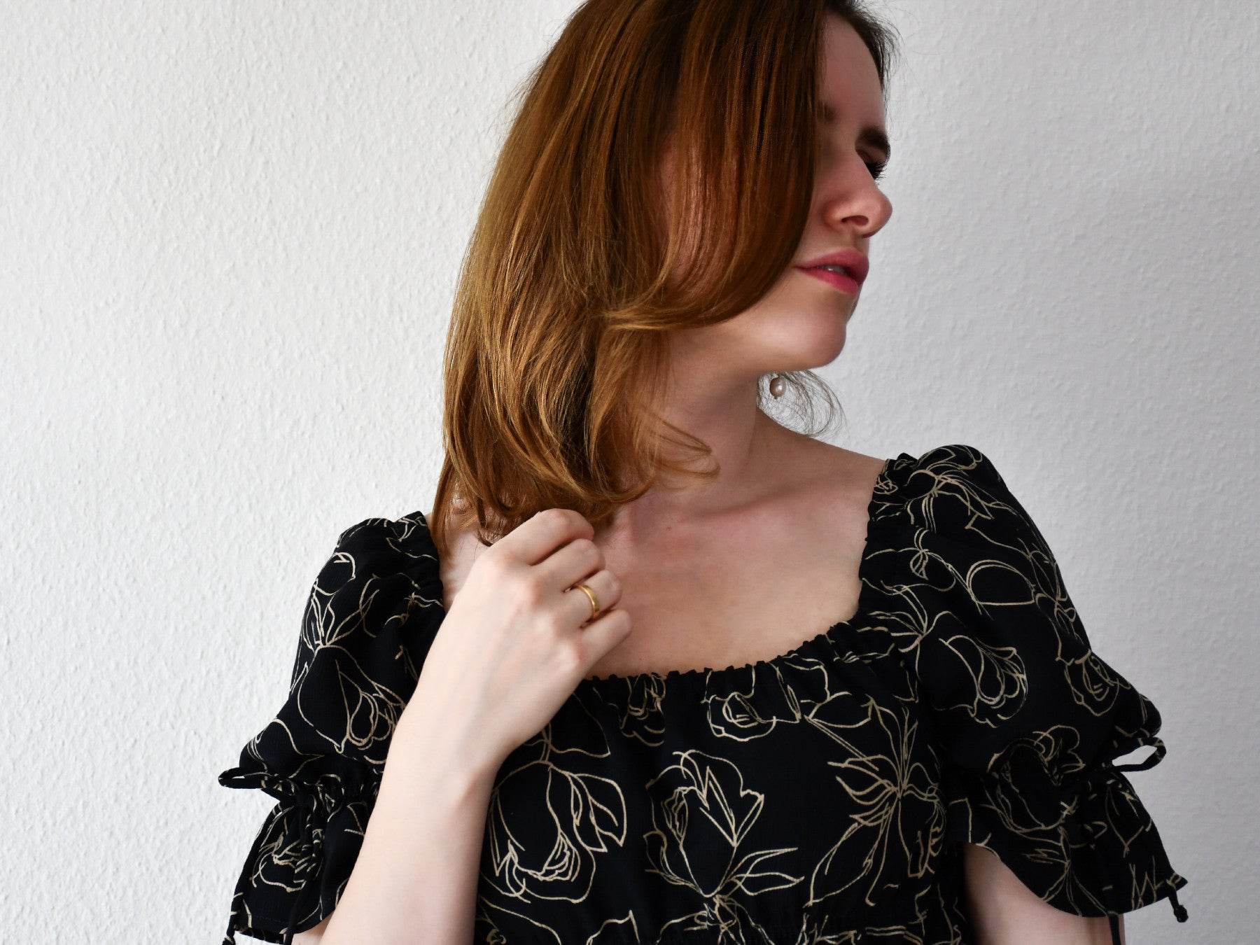 Milchmädchen Bluse/Top - Aloha - Schnittmuster - Gr. 32-50 - Sewando
