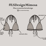 Bikini Set - Mimosa -  Schnittmuster - Gr. XS-XL :