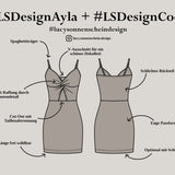 Enger Rock für elastische Stoffe - Cody -  Schnittmuster - Gr. 32-48