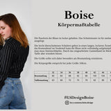 Bluse Wickeloptik - Boise - Schnittmuster - Gr. 32-48 - Sewando