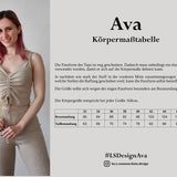 Top mit Raffung - Ava - Schnittmuster - Gr. 32-48 - Sewando