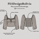 Bluse mit Rüschen - Bolivia - Schnittmuster - Gr. 32-48 - Sewando