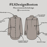 Overzised Bluse - Boston - Schnittmuster - Gr. 32-48 : - Sewando