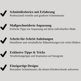 Top / Kleid - Aurora - Schnittmuster - Gr. 32-48 : - Sewando
