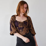 Bluse mit Rüschen - Bolivia - Schnittmuster - Gr. 32-48 - Sewando