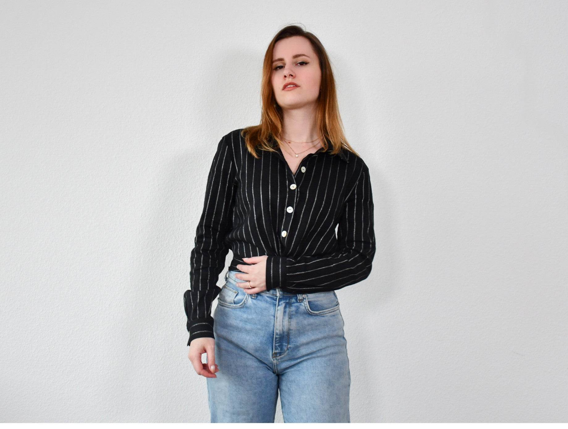Bluse Wickeloptik - Boise - Schnittmuster - Gr. 32-48 - Sewando