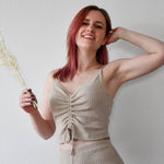 Top mit Raffung - Ava - Schnittmuster - Gr. 32-48 - Sewando