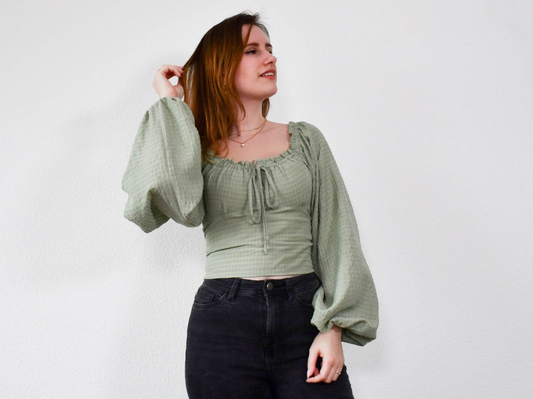 Bluse mit Rüschen - Bolivia - Schnittmuster - Gr. 32-48 - Sewando
