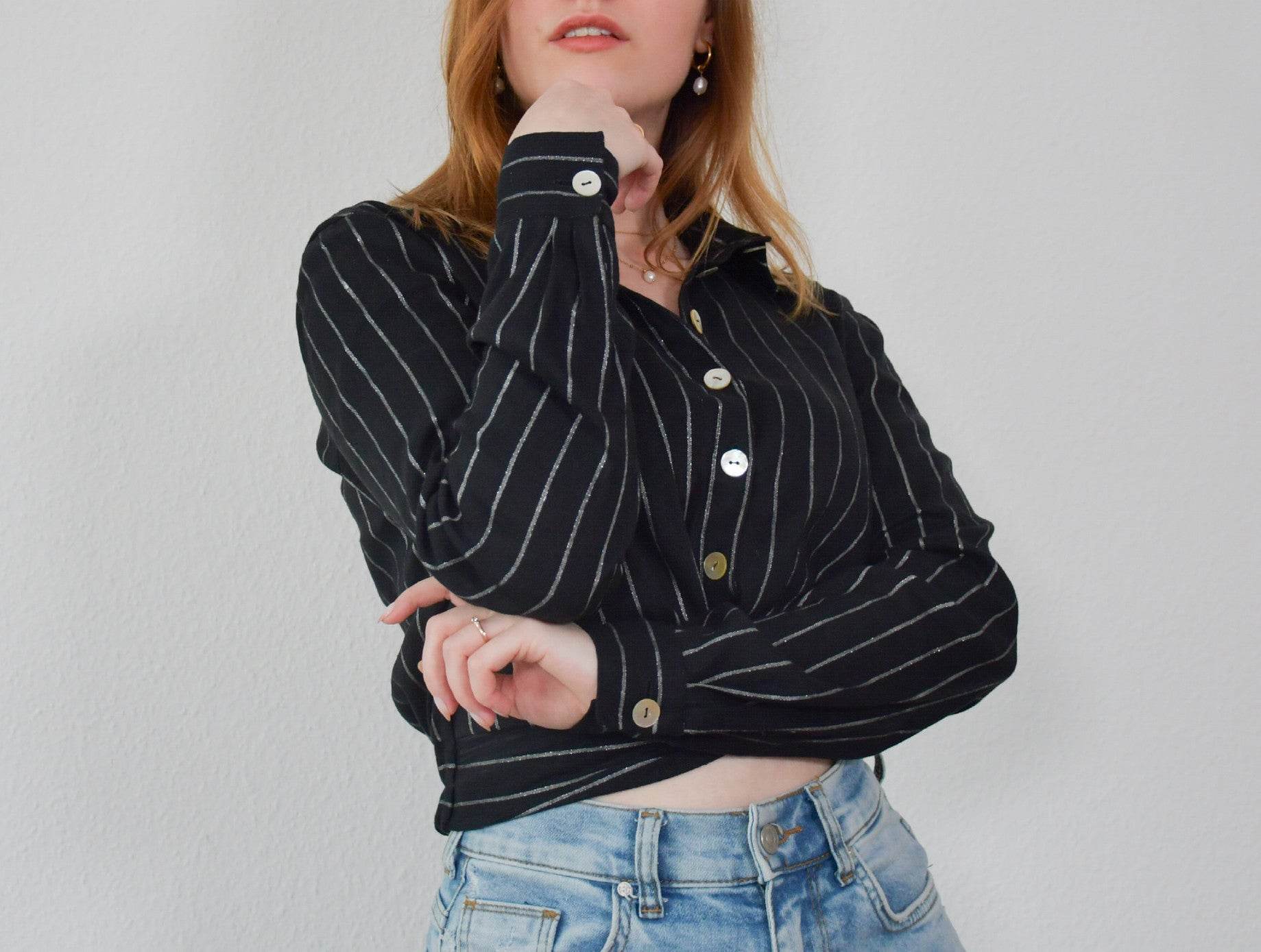Bluse Wickeloptik - Boise - Schnittmuster - Gr. 32-48 - Sewando