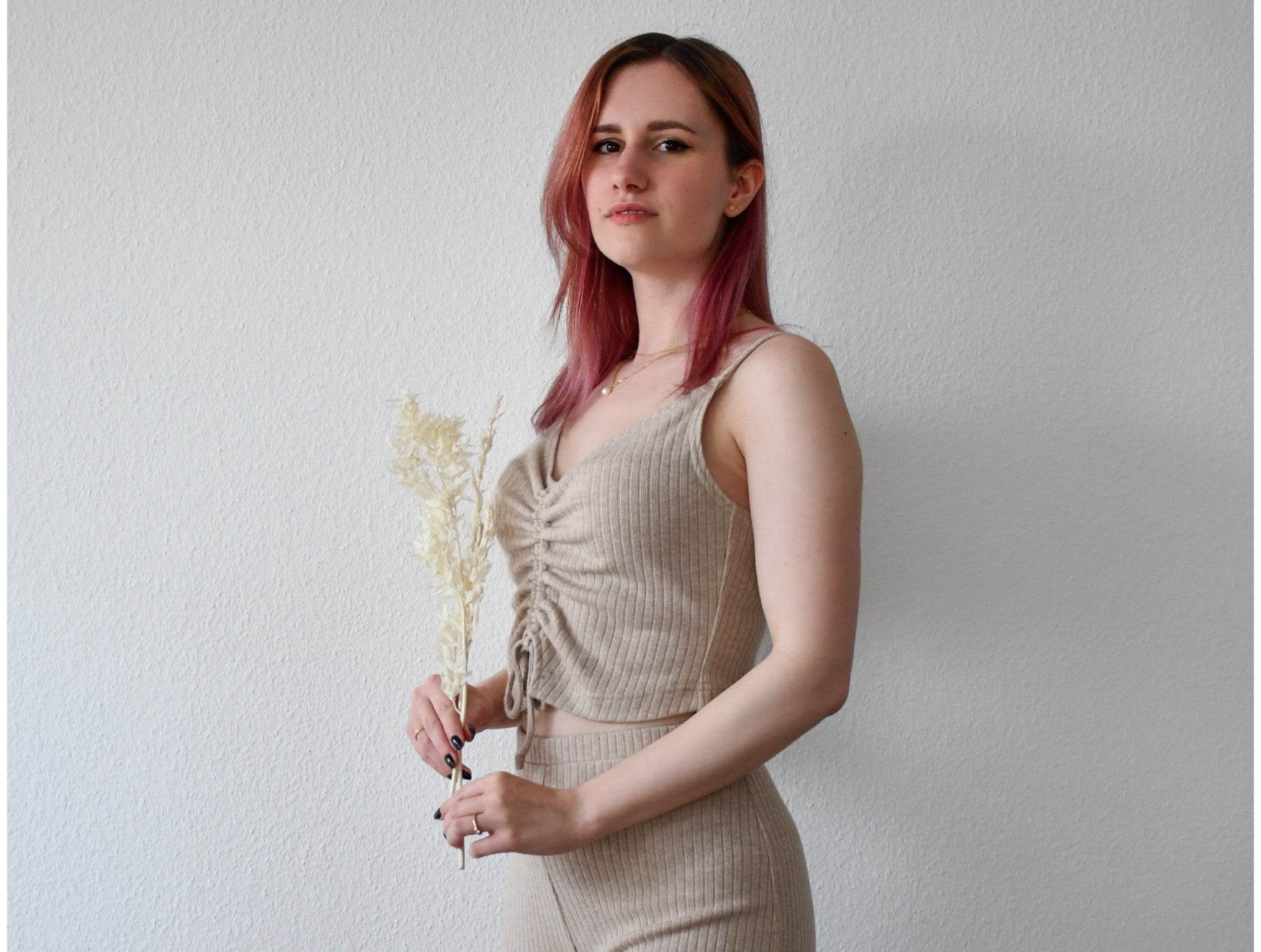 Top mit Raffung - Ava - Schnittmuster - Gr. 32-48 - Sewando