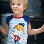 Sommer Outfitset 4 Ebooks Gr. 74 -140 Bermuda (3 Längen) & wandelbares Top/ Shirt / 4 Schnittmuster - Sewando