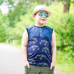 Sommer Outfitset Gr. 74 -104 Bermuda (3 Längen) & wandelbares Top/ Shirt / 2 Schnittmuster - Sewando