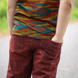 Sommer Outfitset Gr. 74 -104 Bermuda (3 Längen) & wandelbares Top/ Shirt / 2 Schnittmuster - Sewando