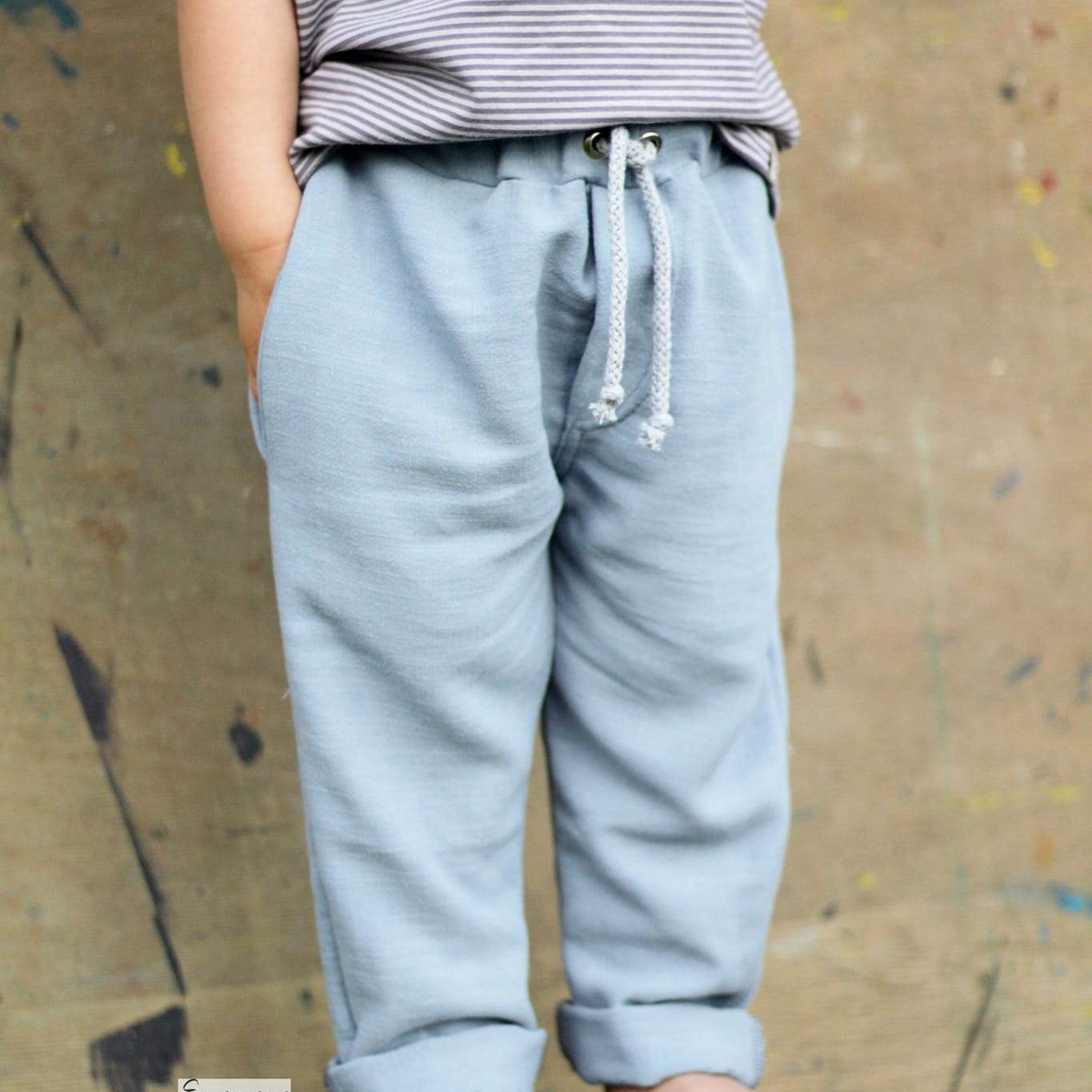 Schnittmuster Bunde Kinderhose Sollys und Damenhose Skat Gr. 56-140 und Gr. 32-50 - Sewando