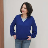 Lynn - Pullover-Sweatshirt, Schnittmuster in Gr. 34 - 52