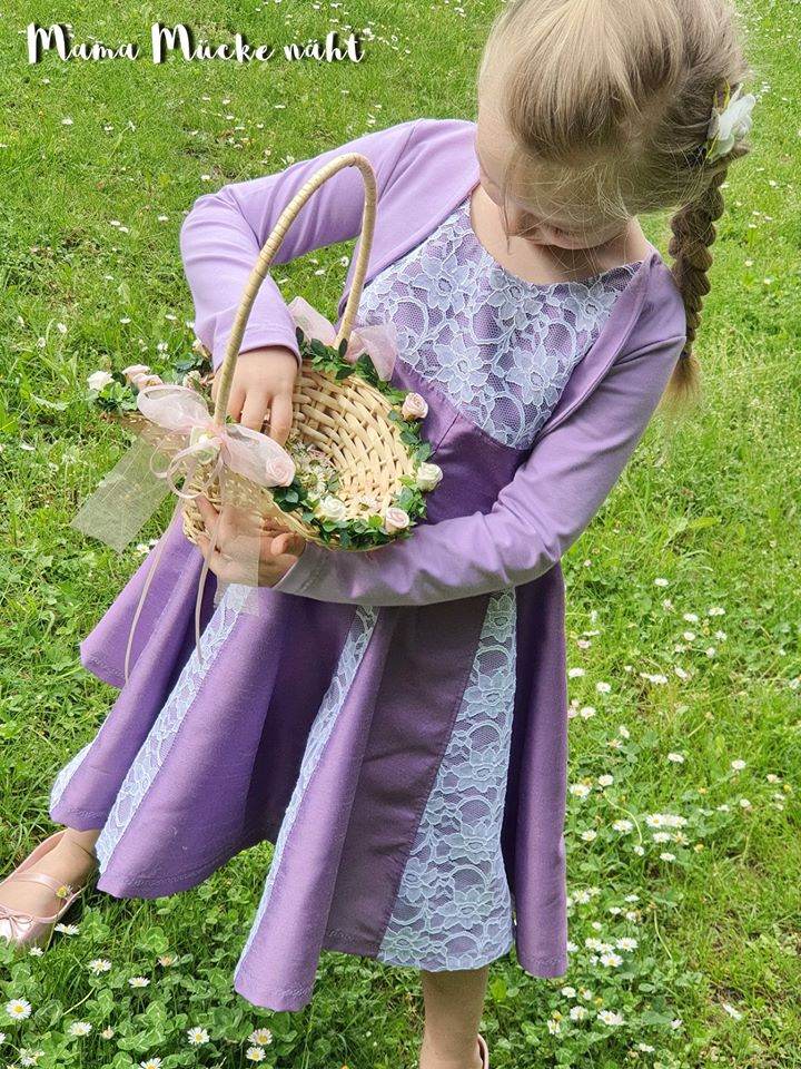 Happy Raffa & Ella - Gr. 86-164 - Crop Pulli + Kleid Schnittmuster - Sewando
