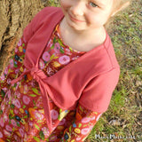 Happy Bibiane -Gr 74 - 164 - Ballontunika + Kleid mit Fake-Bolero Schnittmuster - Sewando