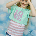 Happy Antonina - Gr 86-164 - Crop Top und Shirts Schnittmuster - Sewando