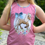 Schnittmuster Racerback Tanktop Lia für Mädchen Gr. 92-164 - Sewando